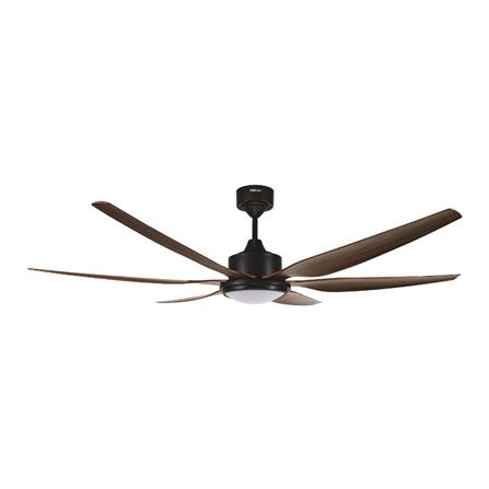 DEKA CEILING FAN NEON 66 LED DARKWOOD 66"