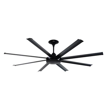 DEKA CEILING FAN TERRA 8B MATT BLACK 82"