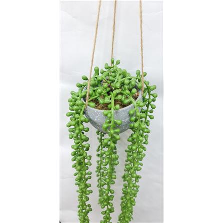 CL ARTIFICIAL HANGING VINE PEARL BEAD GP720 57CM