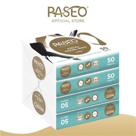 PASEO TRAVEL PACK 3PLY 4X50S