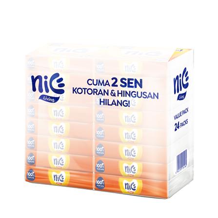 NICE TRAVEL PACK TISSUE 2PLY 24X38S