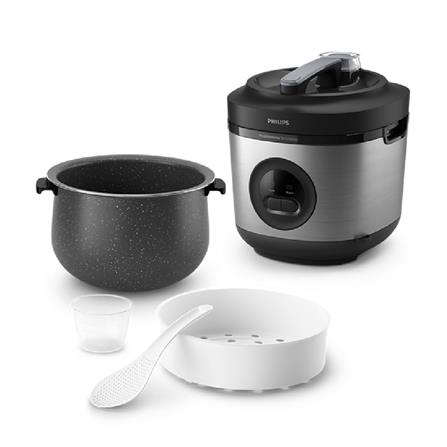 PHILIPS JAR RICE COOKER HD3213/31 600W 1.8L SILVER