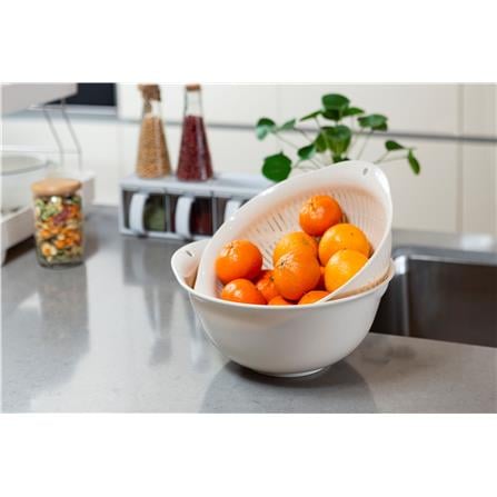 INOCHI YOKO BOWL AND COLANDER SET 23CM