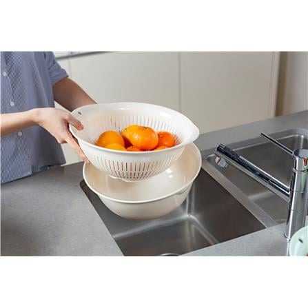 INOCHI YOKO BOWL AND COLANDER SET 30CM
