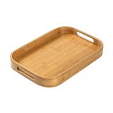 BAMBOO OVAL SERVING TRAY 33CM