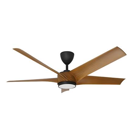 ALPHA CEILING FAN VANNUS PRISTI 5B LED WALNUT 56"