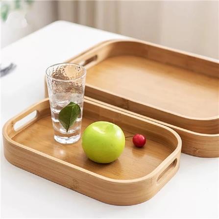 BAMBOO OVAL SERVING TRAY 40CM