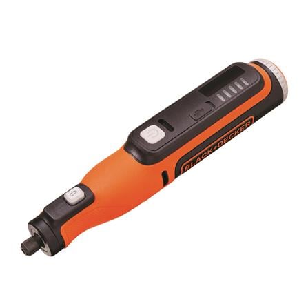 BLACK & DECKER 8V CORDLESS ROTARY TOOL (BATTERY INCLUDED) 35PCS ACCESSORIES BCRT8K35-B1
