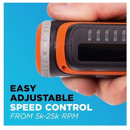 BLACK & DECKER 8V CORDLESS ROTARY TOOL (BATTERY INCLUDED) 35PCS ACCESSORIES BCRT8K35-B1