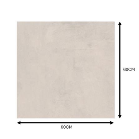 GUOCERA VERTICAS 60X60CM CONCRETI VY-CCT2NR CREAM NATURAL MATT 1.44M2