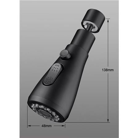 COSSY+ WATER AERATOR CP-3 MODE BLACK