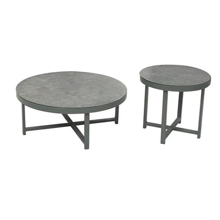 BENETTA  80X80X32 LIGHT GREY  4-SEAT UP PATIO FURNITURE (PRE-ORDER IMPORT PRODUCTS)