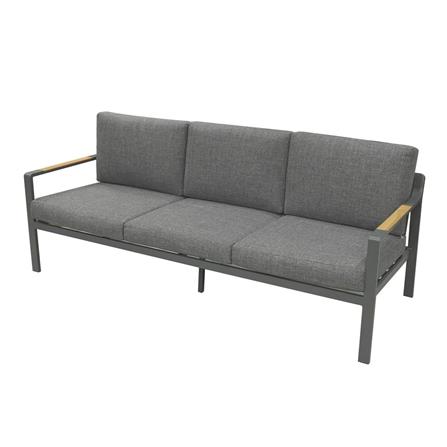 BENETTA  80X80X32 LIGHT GREY  4-SEAT UP PATIO FURNITURE (PRE-ORDER IMPORT PRODUCTS)