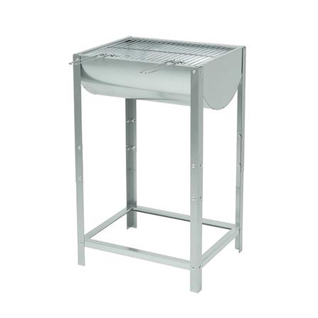 CHARCOAL BBQ GRILL SPRING GALVANIZED 40L SILVER [EXCLUSIVE FROM HOMEPRO THAILAND]