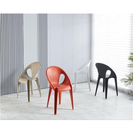 ELK PP CHAIR EDWD4837 (DC-PBLK) BLACK