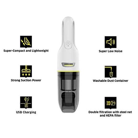 KARCHER 7.2V CORDLESS HANDHELD VACUUM VCH2