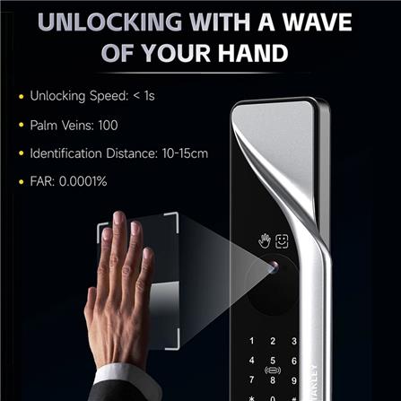 STANLEY WIFI PUSH & PULL LOCK P50 GOLD