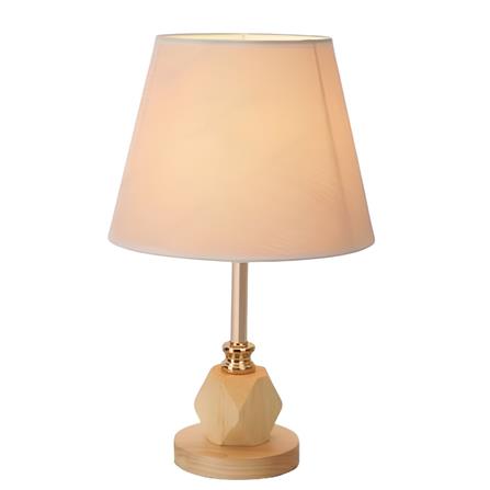 BRIGHT OBJECTIVES TABLE LAMP 16671 40CM LIGHT BROWN