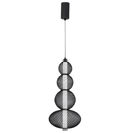 BRIGHT OBJECTIVES PENDANT LAMP 16711 51CM BLACK