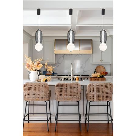 BRIGHT OBJECTIVES PENDANT LAMP 16712 39CM BLACK