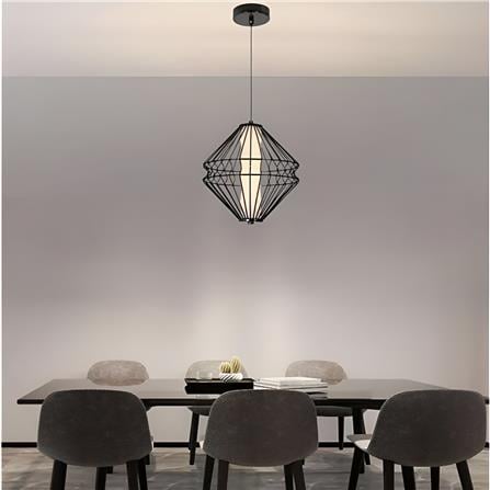 BRIGHT OBJECTIVES PENDANT LAMP 16700 25CM BLACK CHROME