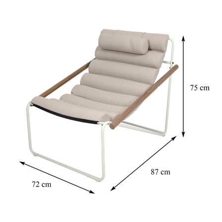 ROCKING CHAIR BENETTA MIRALY BEIGE [EXCLUSIVE FROM HOMEPRO THAILAND]