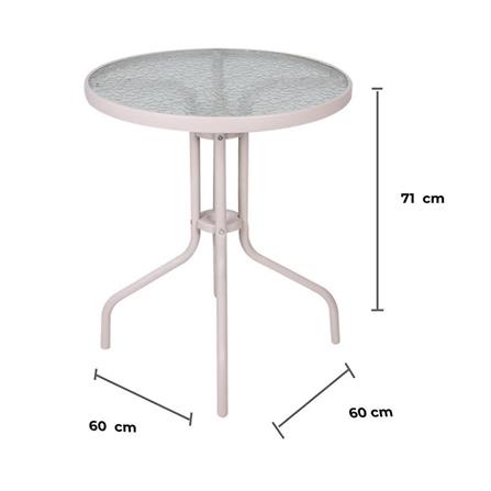 PATIO TABLE SPRING LIGHT GREY [EXCLUSIVE FROM HOMEPRO THAILAND]
