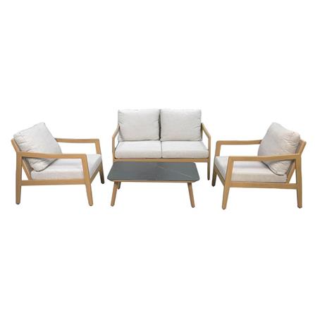 4-SEAT PATIO CONVERSATION SET BENETTA CELINNA GREY [EXCLUSIVE FROM HOMEPRO THAILAND]