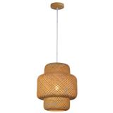 BRIGHT OBJECTIVES PENDANT LAMP 15166/300 30CM BROWN