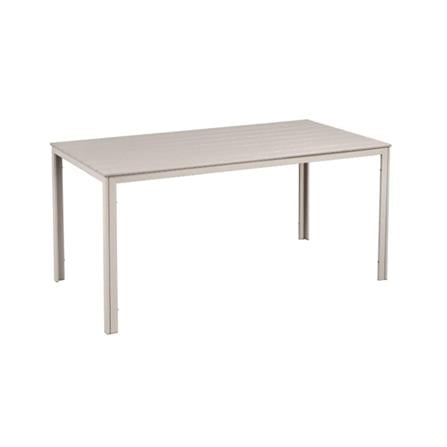 HDPE PATIO TABLE SPRING HARIS 156CM BEIGE