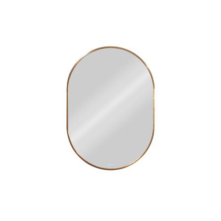 GLOREX OVAL MIRROR GLC 2004A/G 70x50CM GOLD