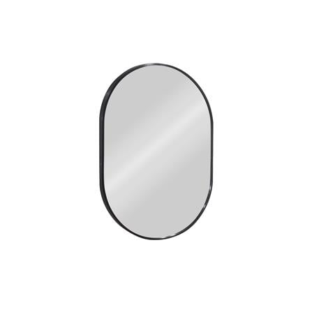 GLOREX OVAL MIRROR 3560BLACK 60x35CM