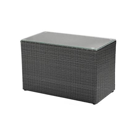 4-SEATER PATIO CONVERSATION SET SPRING EXCELLE STRETCH BLACK [EXCLUSIVE FROM HOMEPRO THAILAND]