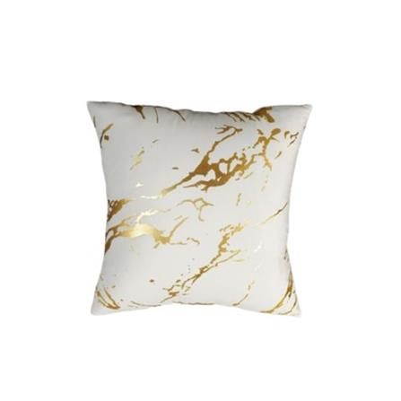 WINPLUS CUSHION MARBLE 18X18 WHITE