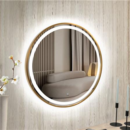 GLOREX LED MIRROR RD60A281IS-HSLED-GD 60CM