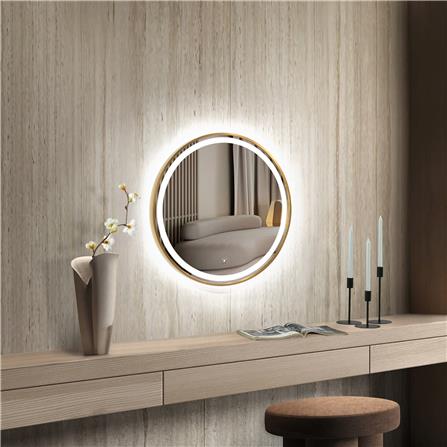 GLOREX LED MIRROR RD60A281IS-HSLED-GD 60CM