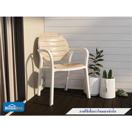 PLASTIC CHAIR SPRING VINEKO LIGHT BROWN [EXCLUSIVE FROM HOMEPRO THAILAND]
