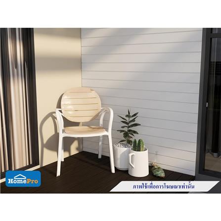 PLASTIC CHAIR SPRING VINEKO LIGHT BROWN [EXCLUSIVE FROM HOMEPRO THAILAND]