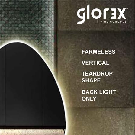 GLOREX LED MIRROR 2002N-LED 80x60CM