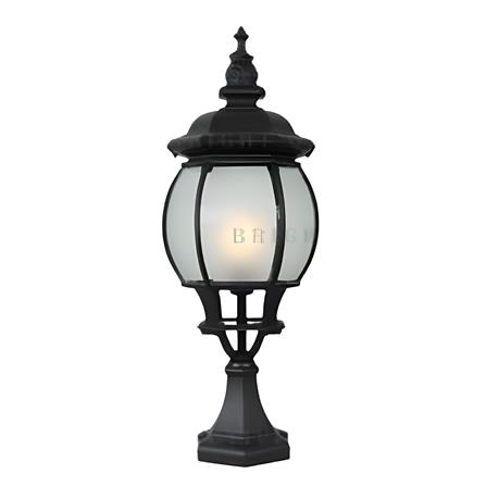 PRE-ORDER BRIGHT OBJECTIVES GATE LAMP 8803/S 755MM E27 BLACK