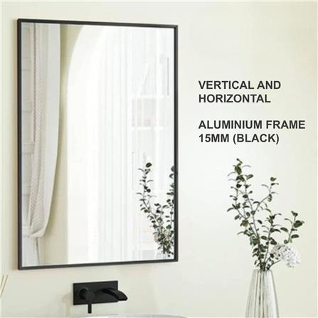 MOYA MIRROR 1002A/B 60X45CM BLACK