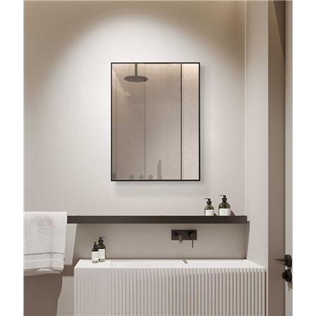 MOYA MIRROR 1002A/B 60X45CM BLACK