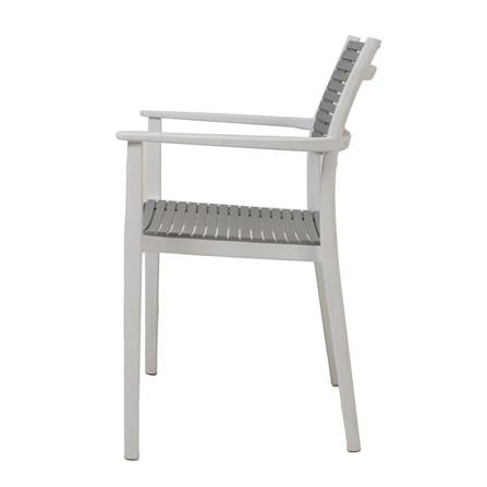PLASTIC CHAIR SPRING VENITA GREY/WHITE [EXCLUSIVE FROM HOMEPRO THAILAND]