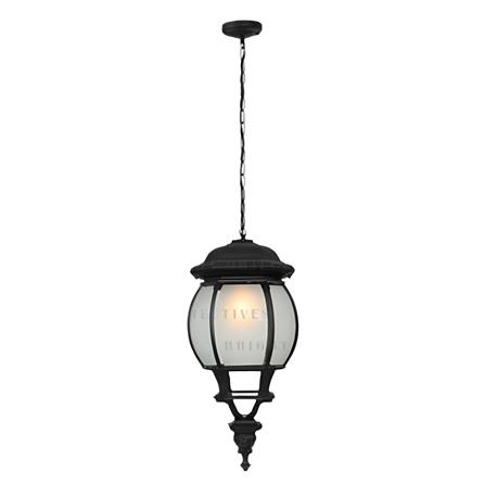 BRIGHT OBJECTIVES PENDANT OUTDOOR LAMP 8803/P 900MM E27 BLACK