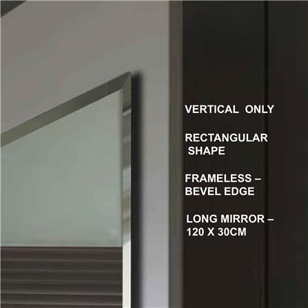 MOYA LONG MIRROR 3003N 120x30CM