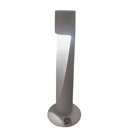 YETPLUS BOLLARD BL3318 H600 12W 3000K (WARM WHITE) STONE GREY 60CM