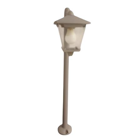 YETPLUS BOLLARD BL3305 H80 E27 STONE GREY