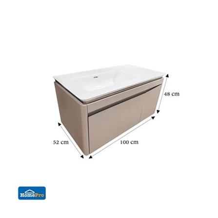MOYA COUNTER WASHBASIN ETHAN-100 BEIGE