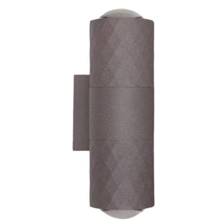 YETPLUS WALL OUTDOOR W1118-2 GU10 STONE GREY