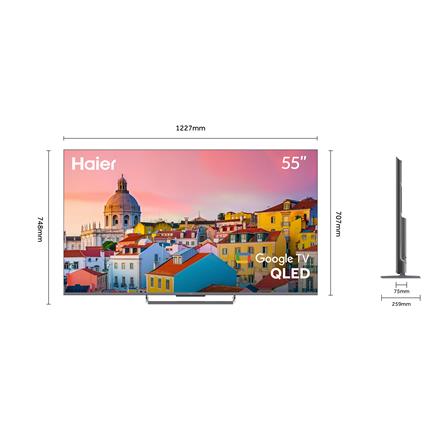 HAIER H55S90EUX 55 INCH 4K UHD HQLED GOOGLE TV 144HZ DOLBY ATMOS